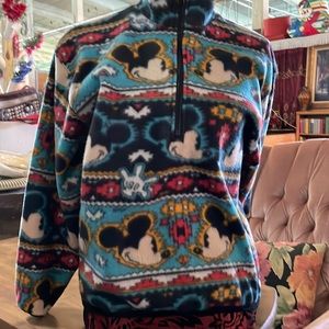 Mickey Mouse vintage 90’s pull-on with zipper.